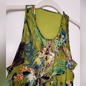 Tropical Green Dress